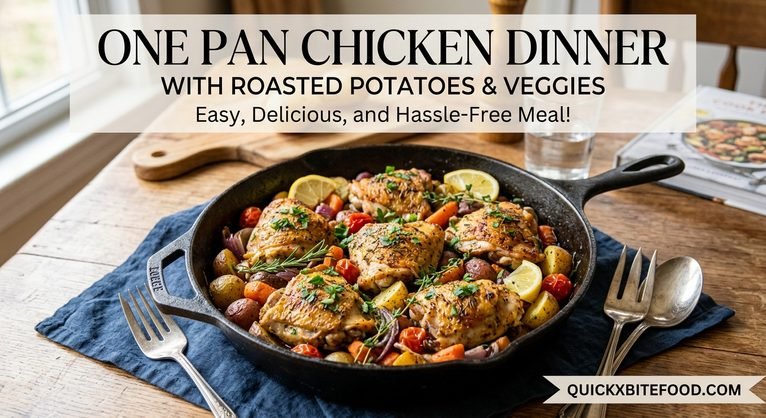 One Pan Chicken Dinner with Potatoes