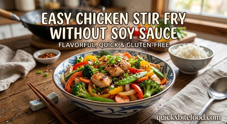 Easy Chicken Stir Fry Without Soy Sauce