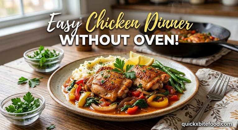 Easy Chicken Dinner Without Oven: A Simple, Flavorful Weeknight Recipe