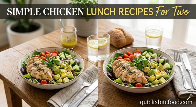 Simple Chicken Lunch Recipes for Two: Easy, Delicious Ideas for a Homemade Lunch
