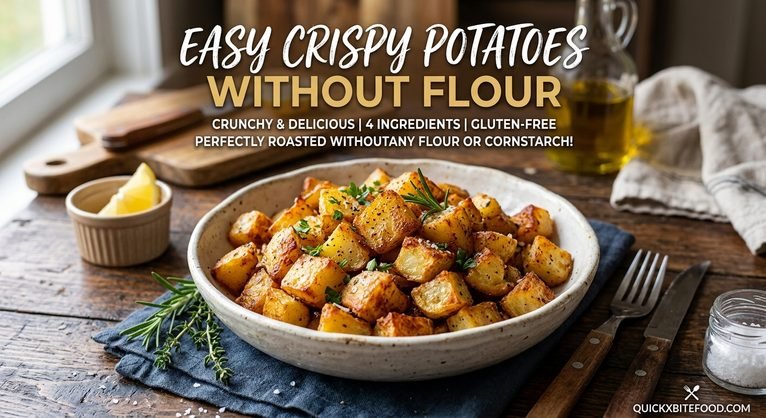 Easy Crispy Potatoes Without Flour