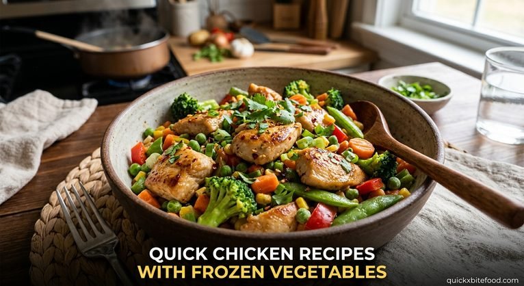 Quick Chicken Recipes with Frozen Vegetables