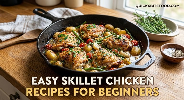 Easy Skillet Chicken Recipes for Beginners